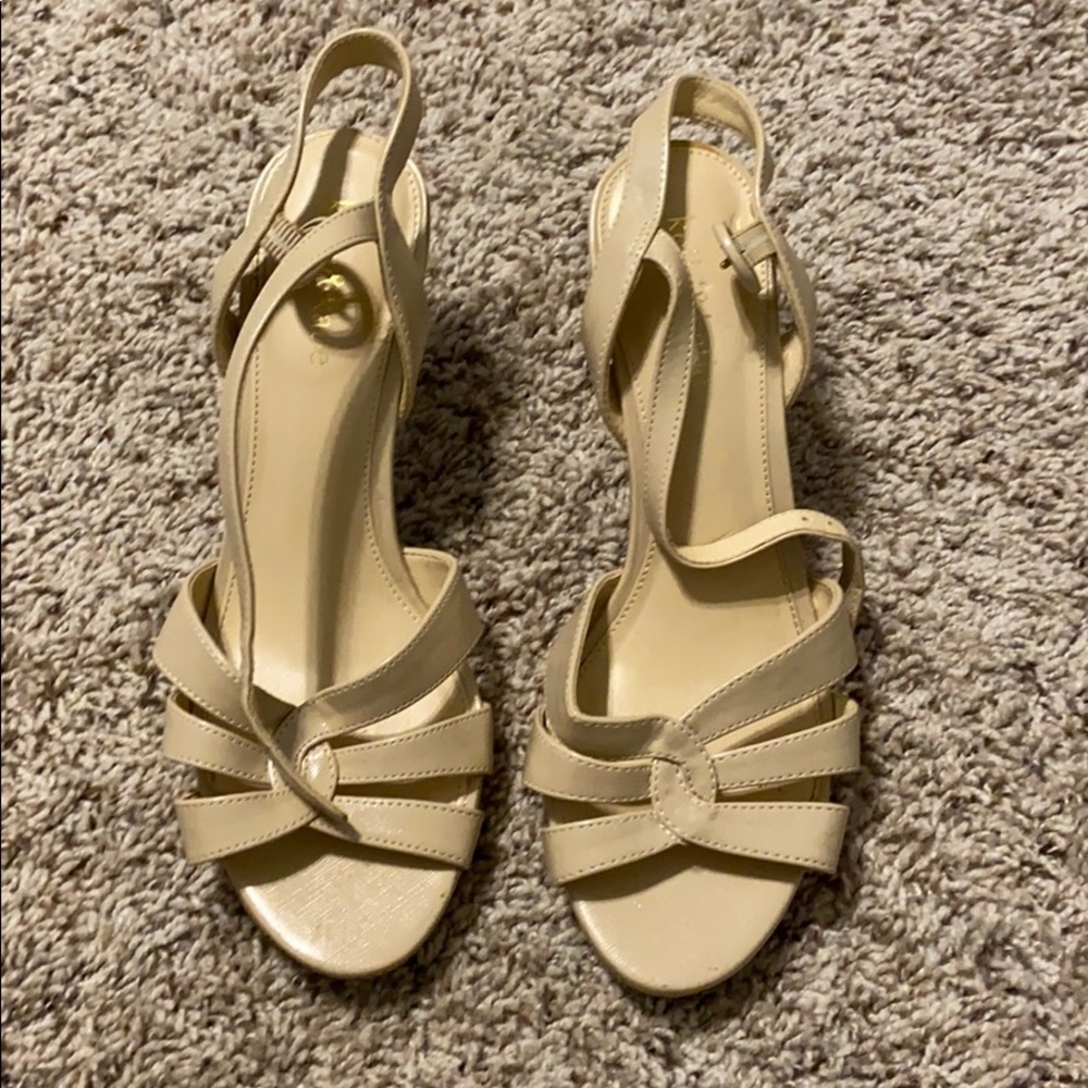 Beige sandals